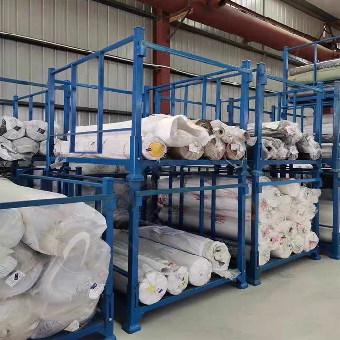 Blue Truck Tire Rack