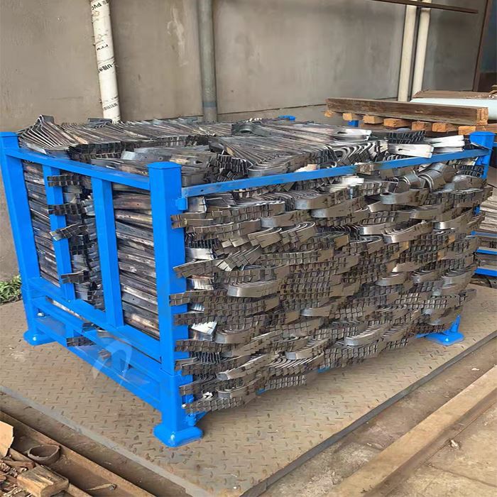 Blue Truck Tire Rack