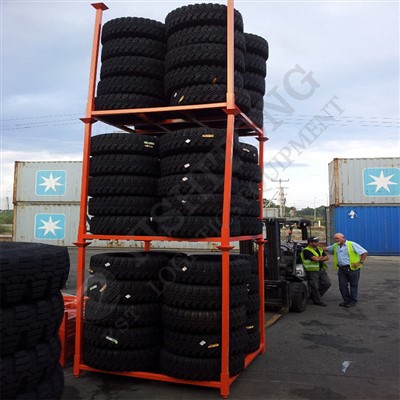 পোর্টেবল টায়ার স্টোরেজ রাক