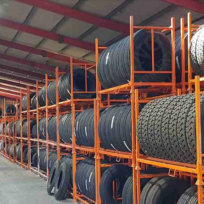 Truck Tire Storage Racks
